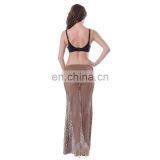 Wholesale Lady Beachwear Gray Long Skirt thumbnail-3