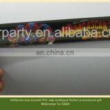CG-BR342 Popular PVC Slap Bracelet Wristband Perfect Promotional Gift thumbnail-1