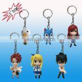 Fairy Tail Figure Key Chain Wholesale New Anime Key Chain Fairy Tail Key Chain