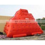 inflatable iceberg water game, air mountain inflatable