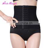 Drop Ship Abdomen Custom Service Control 4 Steel Boned Sliming Waist Trainer Belt thumbnail-2