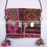 Indian Mirror Work Banjara Bag/patchwork Bags/vintage Bags thumbnail-1