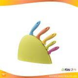5pcs Cutting Board Plastic Handle Kitchen Knife,chefs Knives thumbnail-3