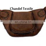 100% Leather Belt Bag / Leather Belt Bag / Hip Bag / Fanny Pack / Leather Fanny Bags / Boho Bag /Zebra and Cheetah Style thumbnail-1