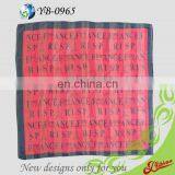 2016 Printing Square Satin Georgette Scarf For France thumbnail-2