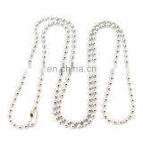 Shiny Stainless Steel Beas Ball Chains for Dog Tags Factory thumbnail-1