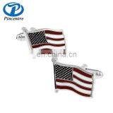 Custom Metal American Flag Cufflinks thumbnail-5