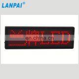 (Direct Manufacturer) USB Rechargeable LED Famous Brand Name Badge, Led Name Card for Worker/Show/shop/waiter/waitress UAE thumbnail-3