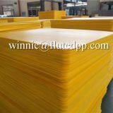 Fluted pp plastic layer pads