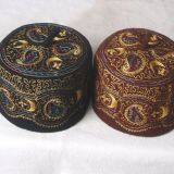 Senegal Embroidered Wool Cap Africa Embroidered Wool Cap / Muslim Embroidered Wool Cap / Muslim Wool Cap