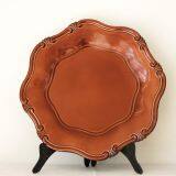 Christmas Decoration Plastic Charger Plate YF-60034 thumbnail-5