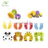 Colorful Cartoon Animal Foam Cushion Bundled Baby Child Kid Cushion Finger Hand Safety, Curve Shaped Door Stop Guard thumbnail-2