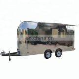 High Quality Mobile Food Vending Van for Sale Small Food Trailer thumbnail-2