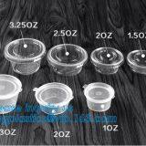 1oz 2oz 5oz 8oz 9oz Short Glasses Small Clear Disposable Plastic Sauce Cup,Eco-freindly Disposable 55ml 2oz Biodegradabl