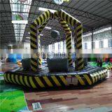Outdoor Team Arena Balance Wrecking Game, Big Inflatable Swing Ball Game for Sport Park thumbnail-3
