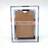 Wholesale Simple Art Glass Picture Frame For Wedding Transparent Glass Panel Photo Frame thumbnail-1