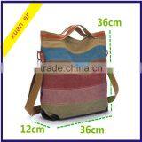 2016 New Products Fashion Women Striped Shoulder Lady Handbag for Wholesale thumbnail-2