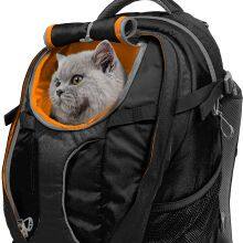 Waterproof Bottom Airline Approved Dog Cat Carrier Bag Folding Pet Backpack thumbnail-5