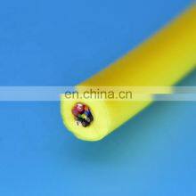 Twisted Pair 10 Core ROV Tether Neutrally Buoyant ROV Umbilical