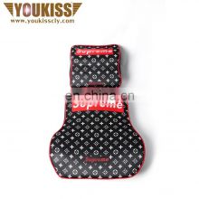 A pair back waist pad and fashion neck support head pillow of car