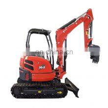 Latest Type Small Garden Digging Machine Mini Excavator With ce