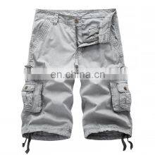 Wholesale Zip Fly Casual Summer Chino Cargo Shorts Pants for Men thumbnail-4