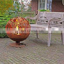 Factory Direct Sales Round Large Fire Pit With Decoration thumbnail-5
