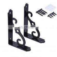 Furniture Hardware Top Metal Floating Wall Shelf Brackets