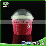New Style Various Size Packing Away Paper Cup for Ice Cream With Lid thumbnail-2
