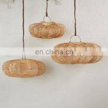 New Design Collection Handwoven Rattan Light Shade Rattan Lamp Shade Decor Manufacturer thumbnail-5