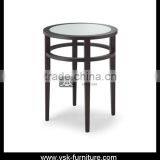 CT-066 Round Tempered Glass Top Tea Table thumbnail-1