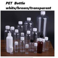 Plastic Bottle Series PET Transparent Bottle, White Bottle, Brown Bottle PET Food Cans, Tea Cans