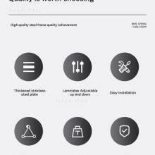 High Capacity Industrial Rack, Refined Cold Rolled Steel With Wave-shaped Beam for Heavy Duty Tool and Equipment Storage, Best Selling thumbnail-5