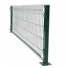3D Welded Wire Mesh Panels, 3D Curved Fences, Arched Outdoor Garden Fences for Sale thumbnail-1