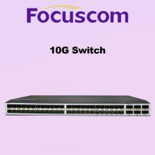 Focus S6650-48SX6QC Data Center TOR Switch, 48-Port 10G SFP+ With 6-Port 100G QSFP28 Uplink, L3 Managed Aggregation Layer Network Switch thumbnail-1