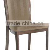 Different Colors Cheap Price Wholesale Imitated Wooden Chair for Hotel Chair, Simple Design Metal Dining Chair thumbnail-2