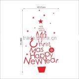 Removable Red Christmas Tree Wall Sticker Art Vinyl Mural DIY Quote Room Decor thumbnail-4