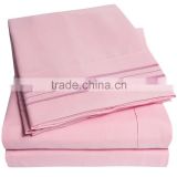 White/light/medium/dark color dyed queen size Polycotton bed sheet set/comforter set/trade assurance