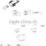 For Cabinet and Control Panel Stainless Steel Compression Catch Clips thumbnail-2