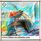 Printed Spun Rayon Fabric
