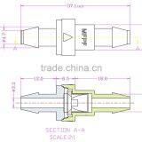 3/16" Duckbill Check Valve Plastic Check Valve thumbnail-2