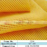 100 polyester recycled pet net mesh fabric textile