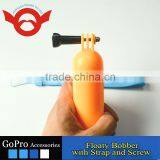 Floaty Bobber With Strap and Screw for Gopro Hero 3+/3/2/1, Yellow & Orange thumbnail-4