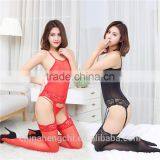 Sexy Hot Red Transparent Lingerie thumbnail-1