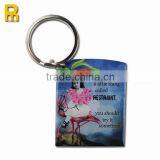 Custom Metal Key Chain With Custom Web Info and qr Code thumbnail-1