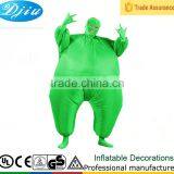 DJ-CO-174 Green Huge Man Suit Body Inflation Suits Ball Inflation Custume thumbnail-1
