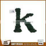 Best Seller Letter "K" Moss Wall Decorative Wall Art