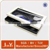 Lid and Tray Velvet EVA Transparent PVC Window Packaging Box thumbnail-1
