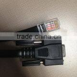 (WK-O001) RJ45 Male to D-Sub RS232 DB9 Female Adapter Plug Noodle Data Cable thumbnail-1