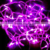 LED Purple Fairy Lights With 8 Functions & Memory